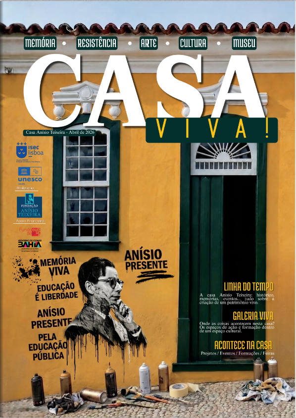 Capa da Revista Abril/2026 — Casa Anísio Teixeira